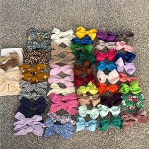Lot of 50 2.5” hair bows